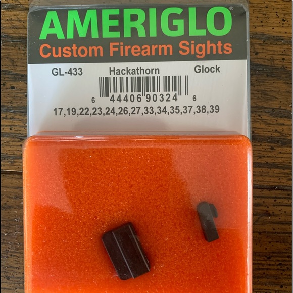 Ameriglo Hackathorn sights for Glocks - Picture 1 of 1